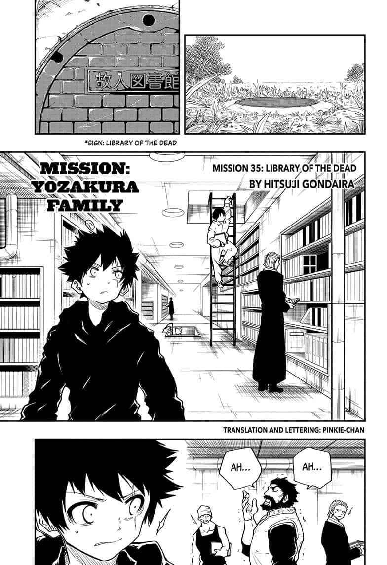 Mission: Yozakura Family Chapter 35 1